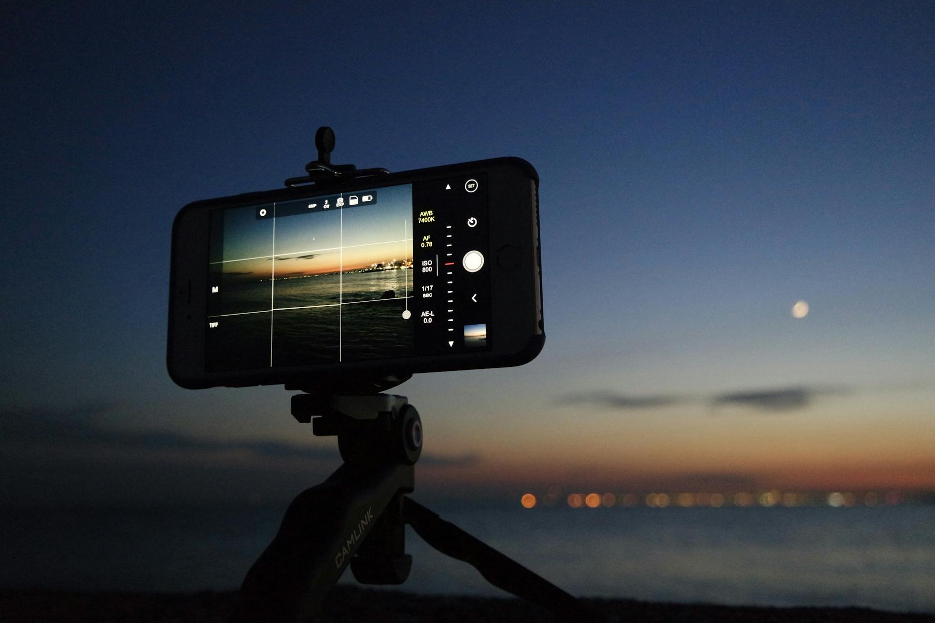 smartphone taking pictures